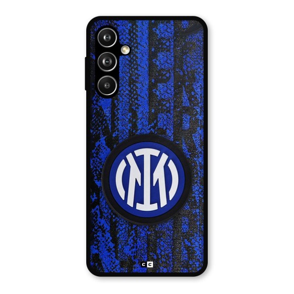 Inter Milan Texture Metal Back Case for Galaxy F54