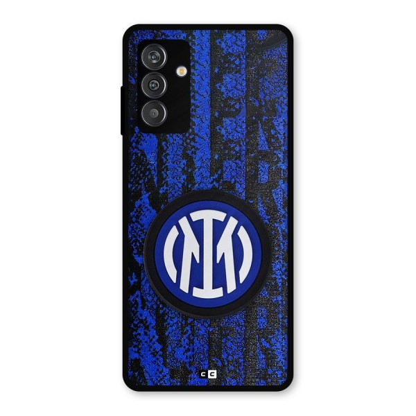 Inter Milan Texture Metal Back Case for Galaxy M13