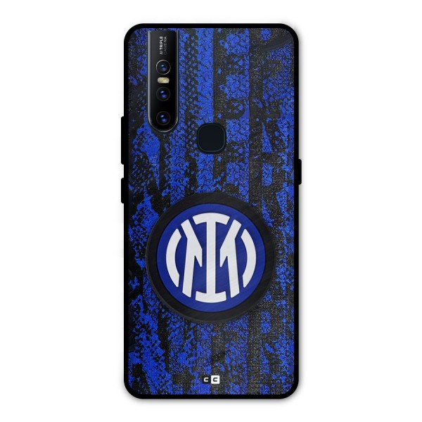 Inter Milan Texture Metal Back Case for Vivo V15