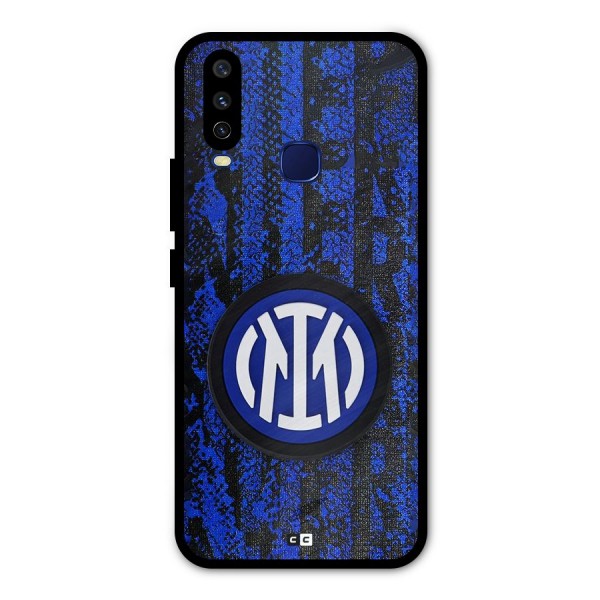 Inter Milan Texture Metal Back Case for Vivo V17