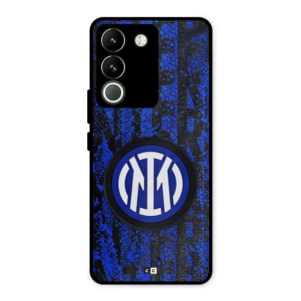 Inter Milan Texture Metal Back Case for Vivo Y200