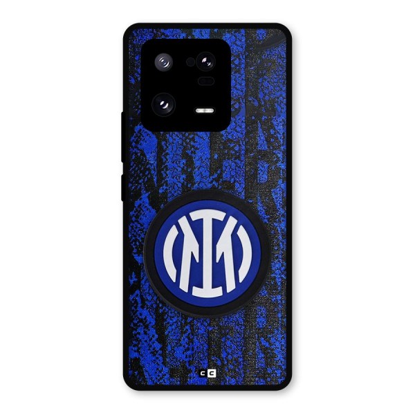 Inter Milan Texture Metal Back Case for Xiaomi 13 Pro