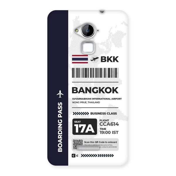 International Boarding Pass Bangkok Back Case for Coolpad Note 3