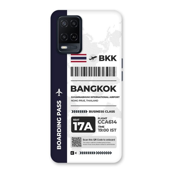 International Boarding Pass Bangkok Back Case for Oppo A54