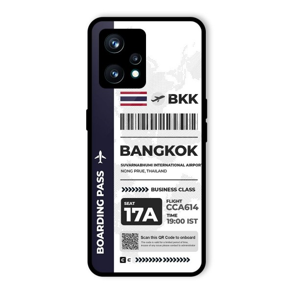 International Boarding Pass Bangkok Back Case for Realme 9