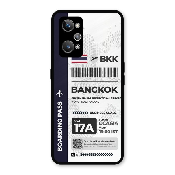 International Boarding Pass Bangkok Metal Back Case for Realme GT Neo 3T