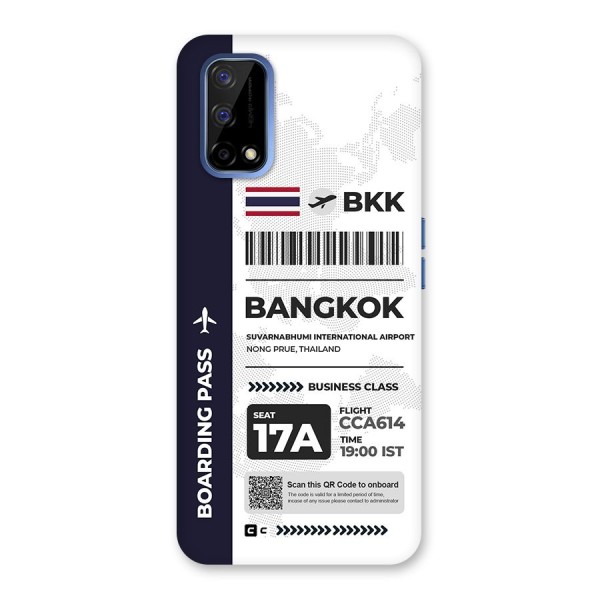 International Boarding Pass Bangkok Back Case for Realme Narzo 30 Pro