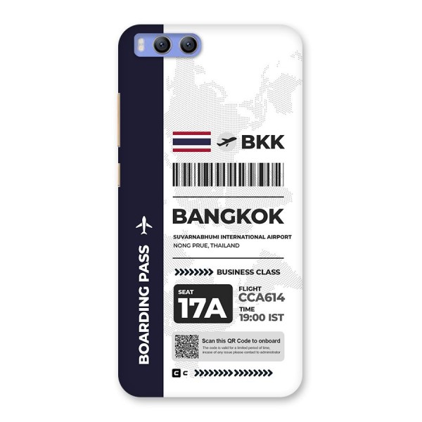 International Boarding Pass Bangkok Back Case for Xiaomi Mi 6