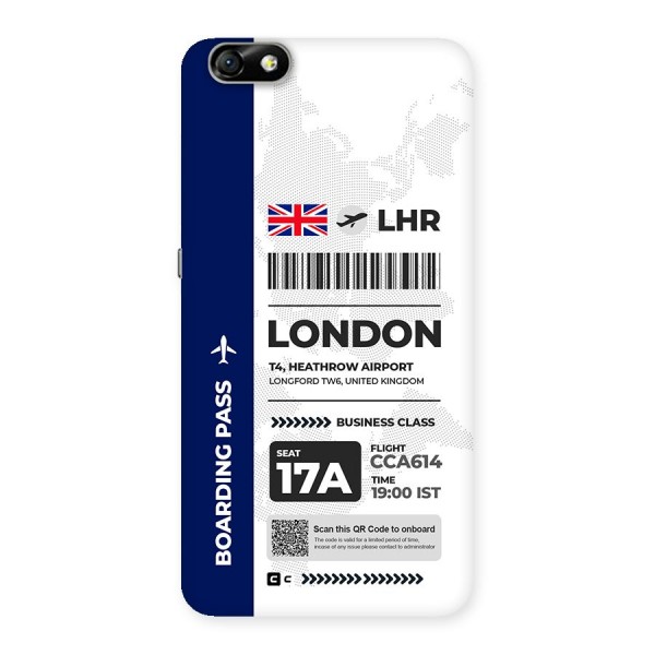 International Boarding Pass London Back Case for Honor 4X