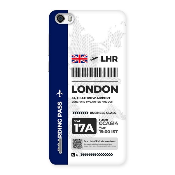 International Boarding Pass London Back Case for Honor 6