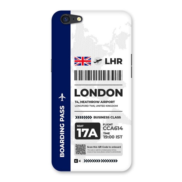 International Boarding Pass London Back Case for Oppo A71