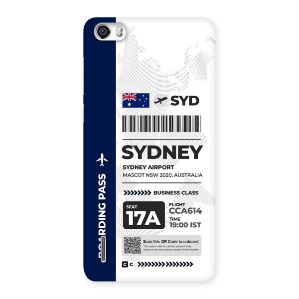 International Boarding Pass Sydney Back Case for Honor 6