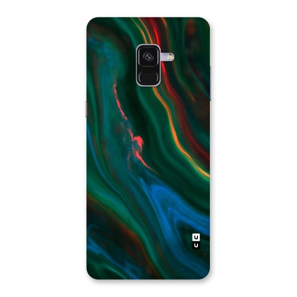 Inverse Marble Back Case for Galaxy A8 Plus