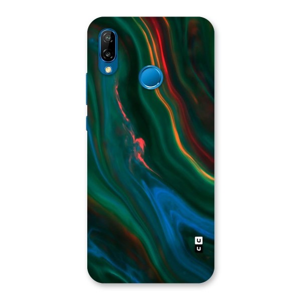 Inverse Marble Back Case for Huawei P20 Lite