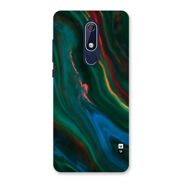 Inverse Marble Back Case for Nokia 5.1