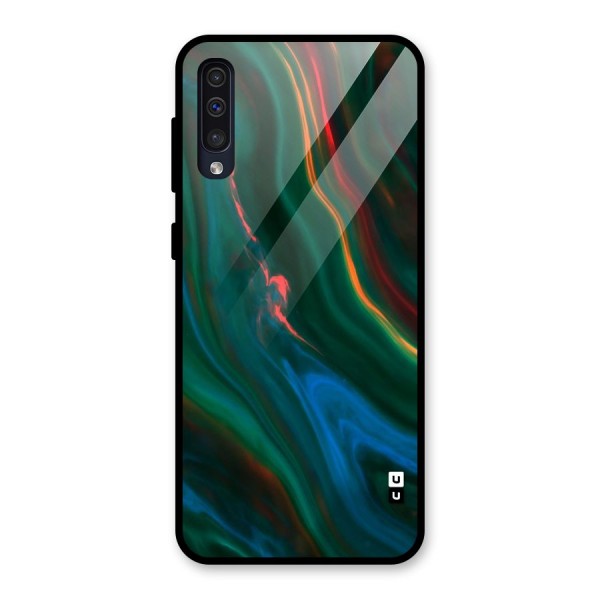 Inverse Marble Glass Back Case for Galaxy A50s