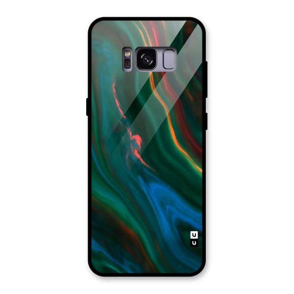 Inverse Marble Glass Back Case for Galaxy S8