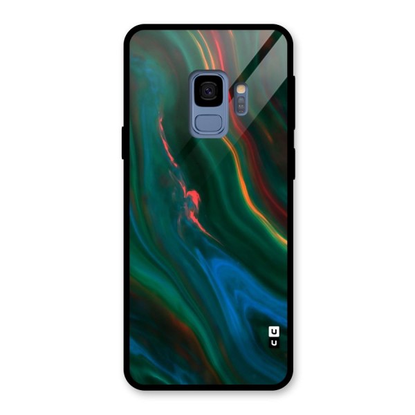 Inverse Marble Glass Back Case for Galaxy S9