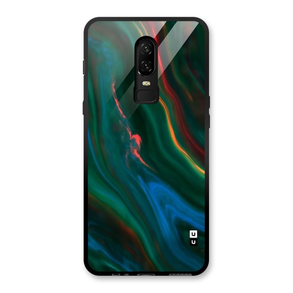 Inverse Marble Glass Back Case for OnePlus 6