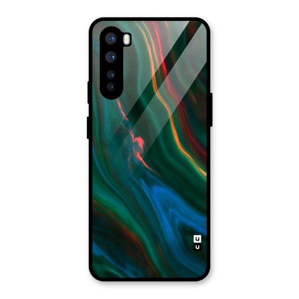 Inverse Marble Glass Back Case for OnePlus Nord