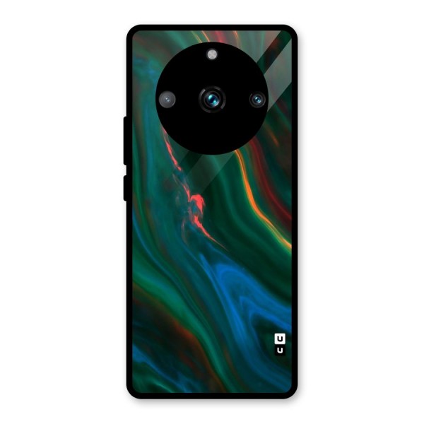 Inverse Marble Glass Back Case for Realme 11 Pro Plus