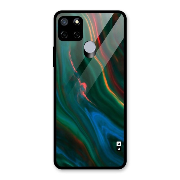 Inverse Marble Glass Back Case for Realme C12