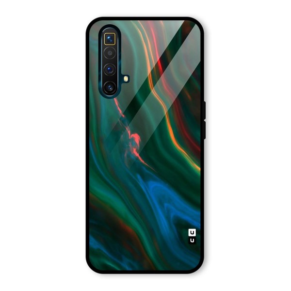 Inverse Marble Glass Back Case for Realme X3 SuperZoom