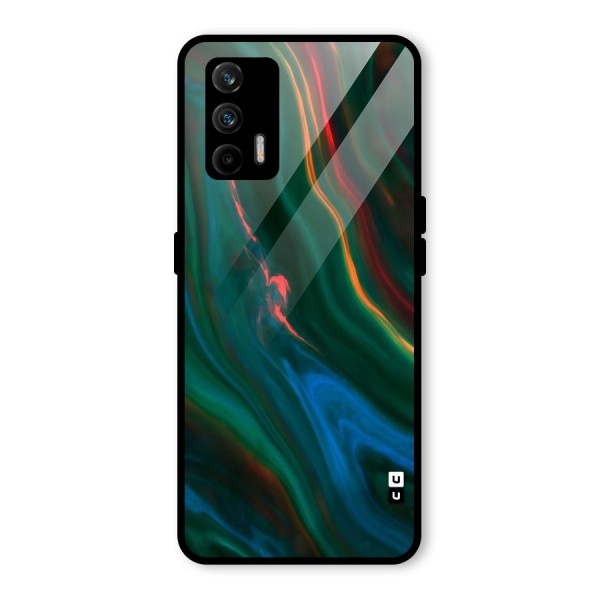 Inverse Marble Glass Back Case for Realme X7 Max