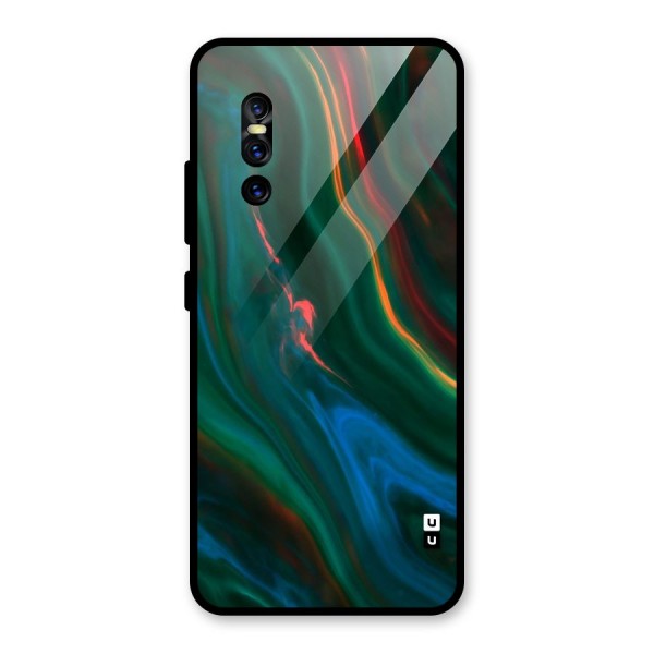 Inverse Marble Glass Back Case for Vivo V15 Pro