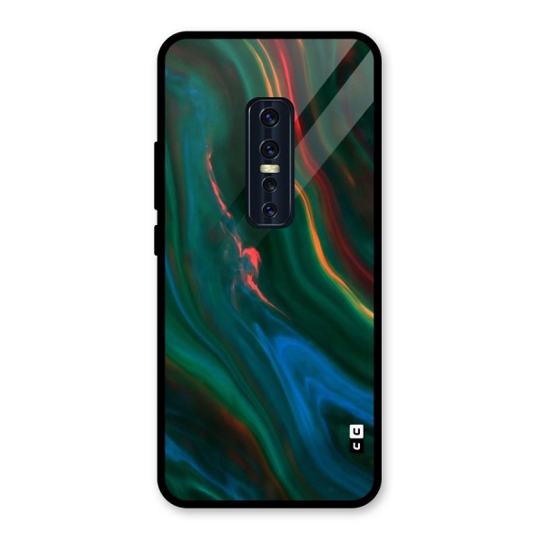 Inverse Marble Glass Back Case for Vivo V17 Pro