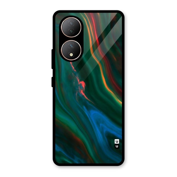 Inverse Marble Glass Back Case for Vivo Y100A