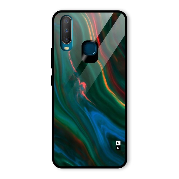 Inverse Marble Glass Back Case for Vivo Y15