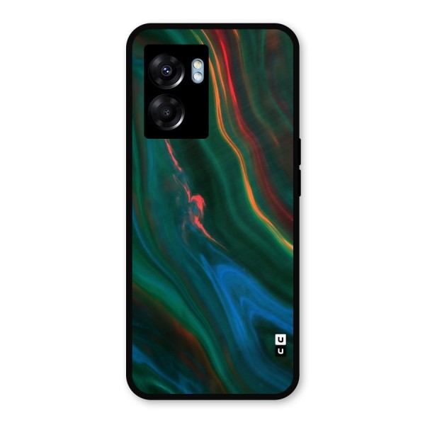 Inverse Marble Metal Back Case for Oppo K10 (5G)