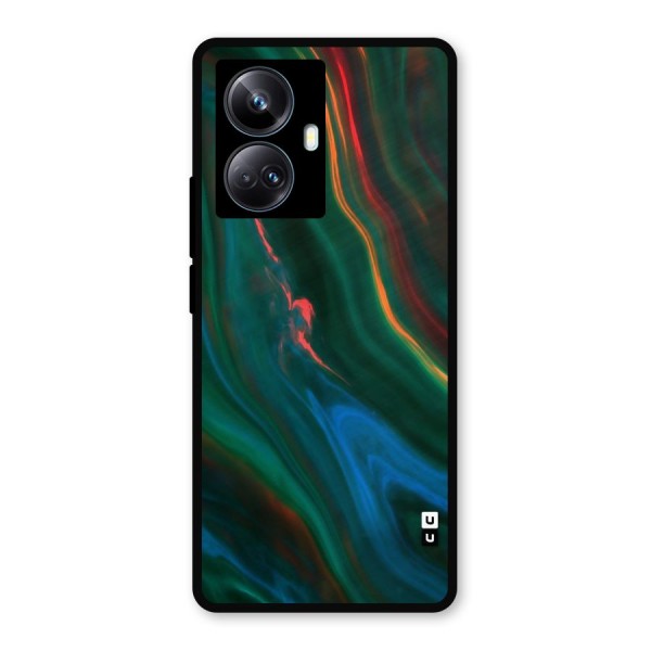 Inverse Marble Metal Back Case for Realme 10 Pro Plus