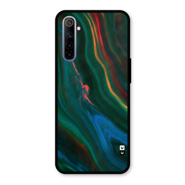 Inverse Marble Metal Back Case for Realme 6