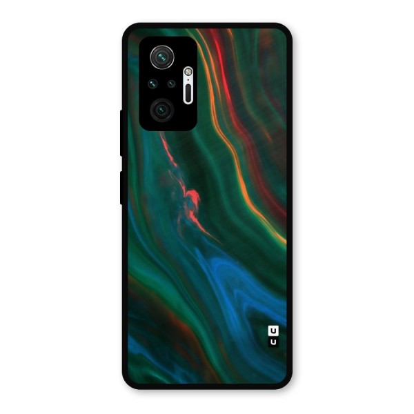 Inverse Marble Metal Back Case for Redmi Note 10 Pro