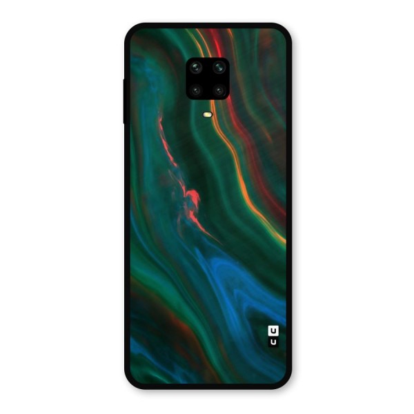 Inverse Marble Metal Back Case for Redmi Note 9 Pro