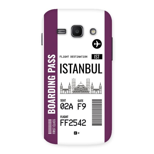 Istanbul Boarding Pass Back Case for Galaxy Ace3