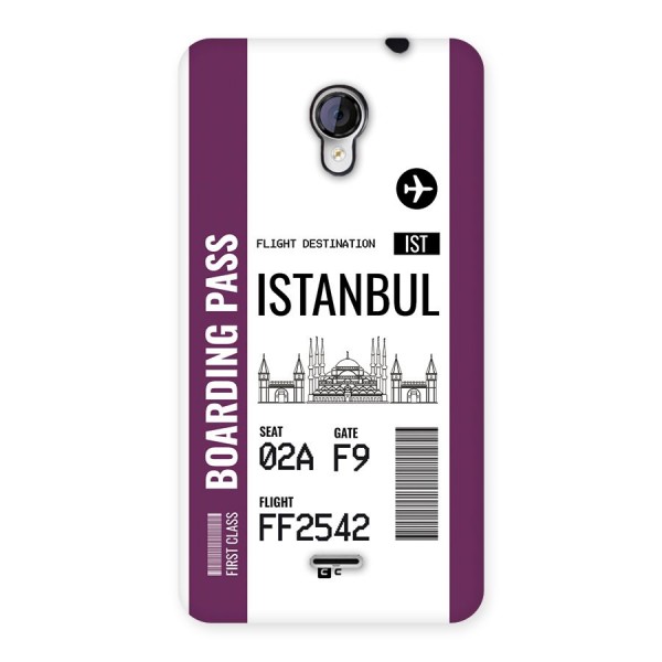 Istanbul Boarding Pass Back Case for Unite 2 A106