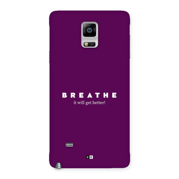 It Will Get Better Back Case for Galaxy Note 4