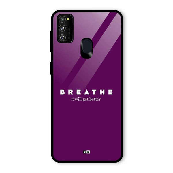 It Will Get Better Glass Back Case for Galaxy M30s