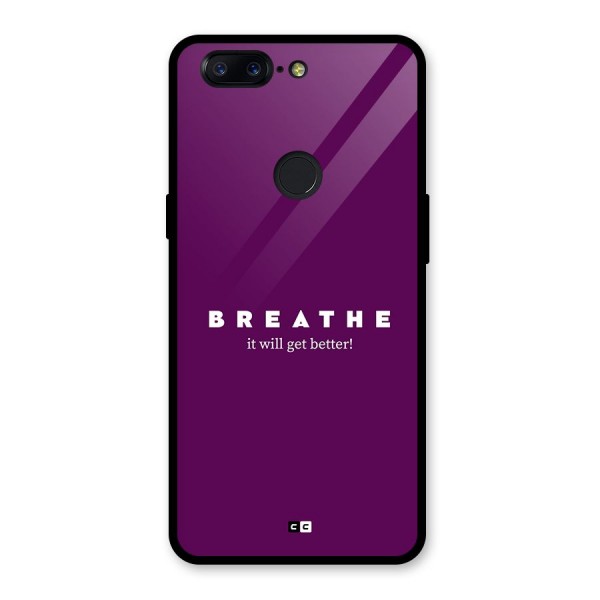 It Will Get Better Glass Back Case for OnePlus 5T