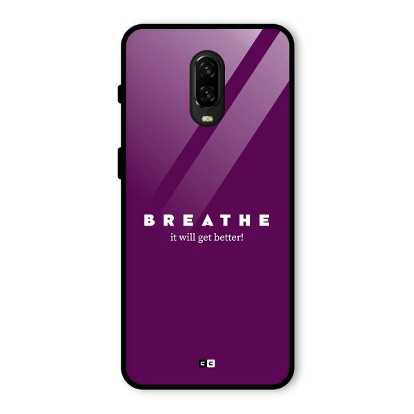 It Will Get Better Glass Back Case for OnePlus 6T