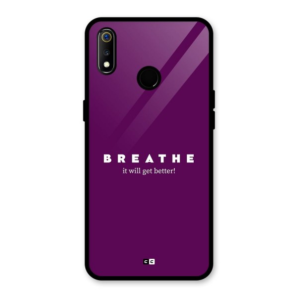 It Will Get Better Glass Back Case for Realme 3