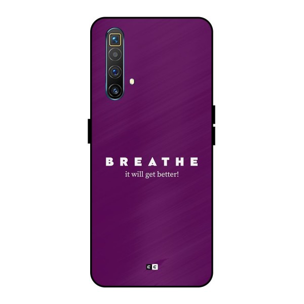 It Will Get Better Metal Back Case for Realme X3