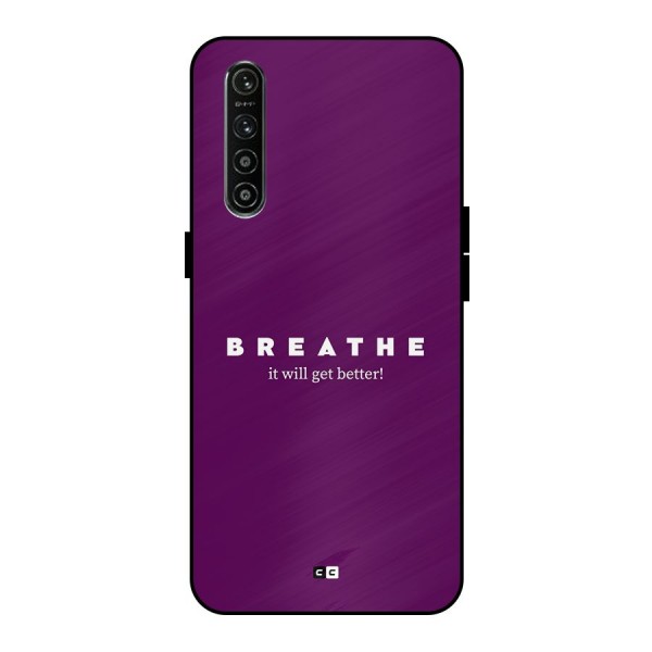 It Will Get Better Metal Back Case for Realme XT