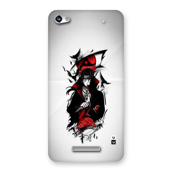 Itachi Combat Back Case for Canvas Hue 2 A316