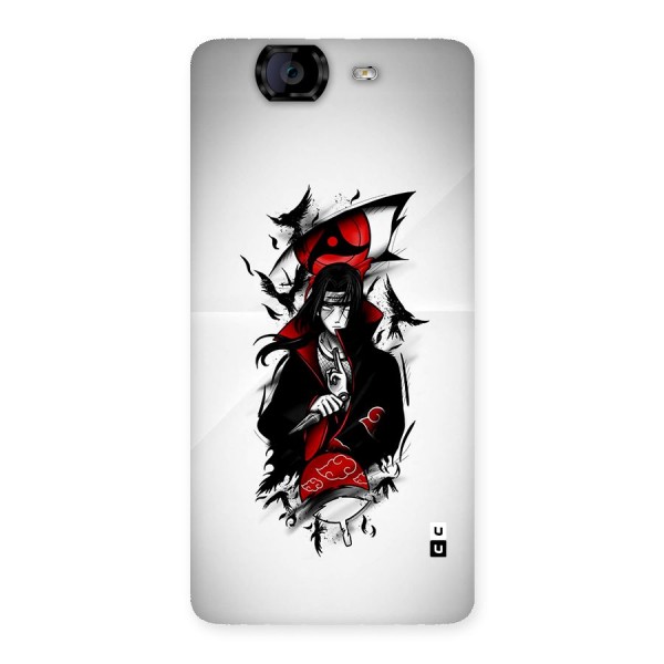 Itachi Combat Back Case for Canvas Knight A350