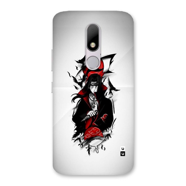 Itachi Combat Back Case for Moto M