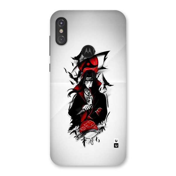 Itachi Combat Back Case for Motorola One Power